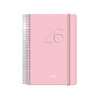 Agenda Anual (2026) Dohe Gloss Espiral Tapa Extra Con Goma 125X180 D/P Rosa