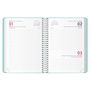 Agenda Anual (2026) Dohe Gloss Espiral Tapa Extra Con Goma 125X180 D/P Verde
