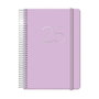 Dohe Agenda Anual Gloss Espiral Morado 12,5x18 cm 2026