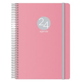Dohe Agenda Anual Memphis Espiral Rosa 15x21cm 2026