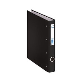 Dohe Carpeta de 4 anillas mixtas 25mm folio negro