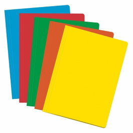 Dohe Subcarpeta de Cartulina A4 Colores Intensos con Fastener, 50 Unidades