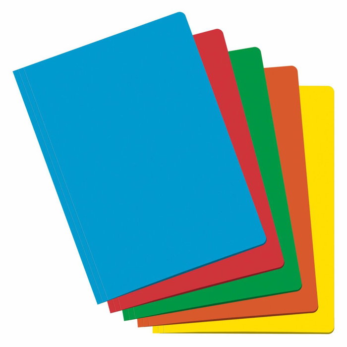 Dohe Subcarpeta Cartulina Surtido Colores Intenso Folio Fastener 180gr - 50u- Dohe Subcarpeta Cartulina Surtido Colores Intenso Folio Fastener 180gr - 50u-