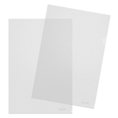 Dohe Dosier Uñero Basic Folio Translúcido de 100 unidades
