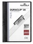 Durable Carpeta Dossier Duraclip 30 Negro A4 -25U-