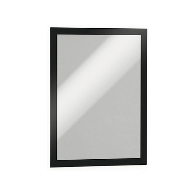 Durable Duraframe Marco Informativo Magnético A4 Negro (Pack de 2)