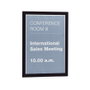 Durable Duraframe Marco Informativo Magnético A4 Negro (Pack de 2)