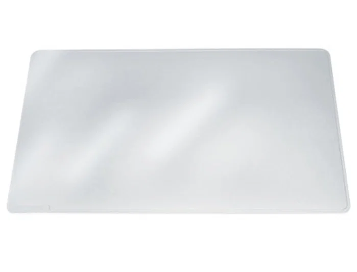 Durable Duraglas Vade de escritorio transparente antirreflectante 650x500mm