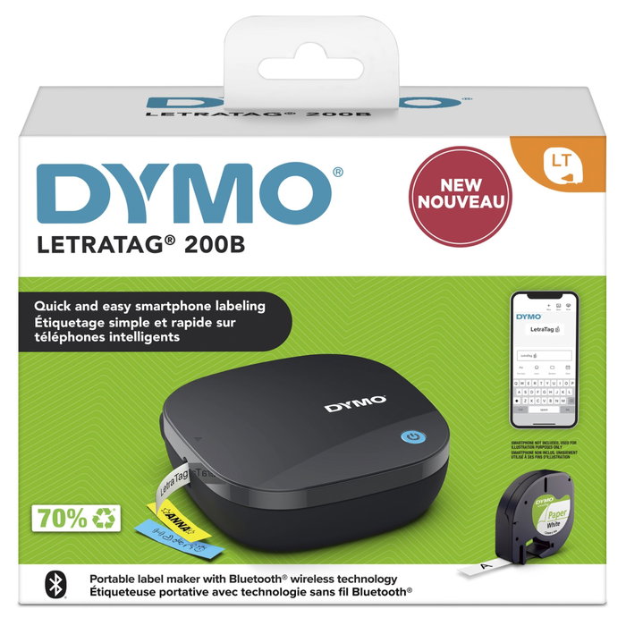 Dymo LetraTag LT-200B Bluetooth Negro
