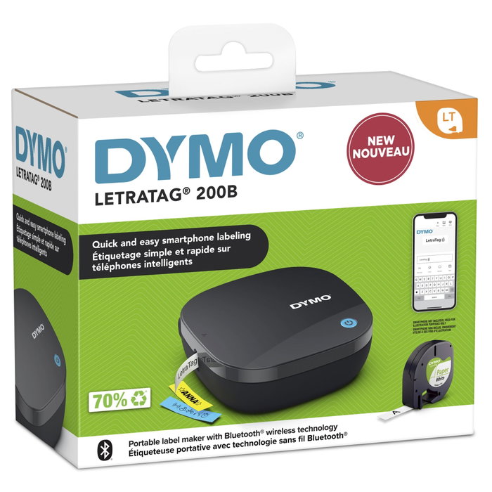 Dymo LetraTag LT-200B Bluetooth Negro
