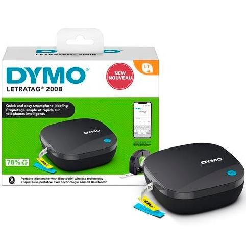 Dymo LT200-B Rotuladora Electrónica Letratag con Aplicación Móvil Bluetooth Dymo LT200-B Rotuladora Electrónica Letratag con Aplicación Móvil Bluetooth