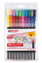 EDDING Estuche de 20 Rotuladores de Fibra 16 Colores Surtidos + 4 Pastel