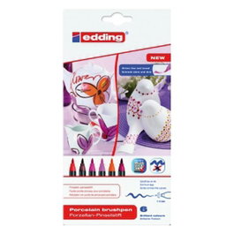 Edding BL.6 Rotuladores para Porcelana Colores Fríos