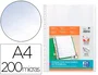 Oxford Funda Multitaladro con Fuelle A4 Cristal 200 Micras