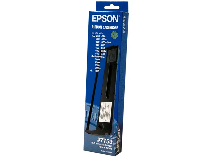 Epson Cinta de Nylon Negra C13S015633 para LQ-300 y LQ-350