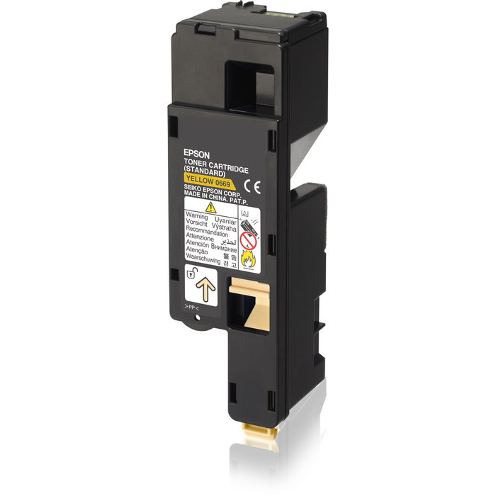 Epson Cartucho de Tóner Amarillo C13S050669 para AcuLaser C1700/1750/CX17