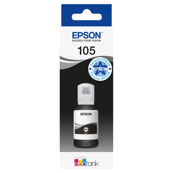 Epson Tinta 105 Negro EcoTank C13T00Q140