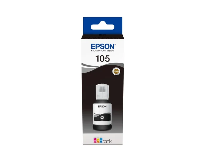 Epson 105 EcoTank Tinta Negra Pigmentada Botella 140ml Epson 105 EcoTank Tinta Negra Pigmentada Botella 140ml