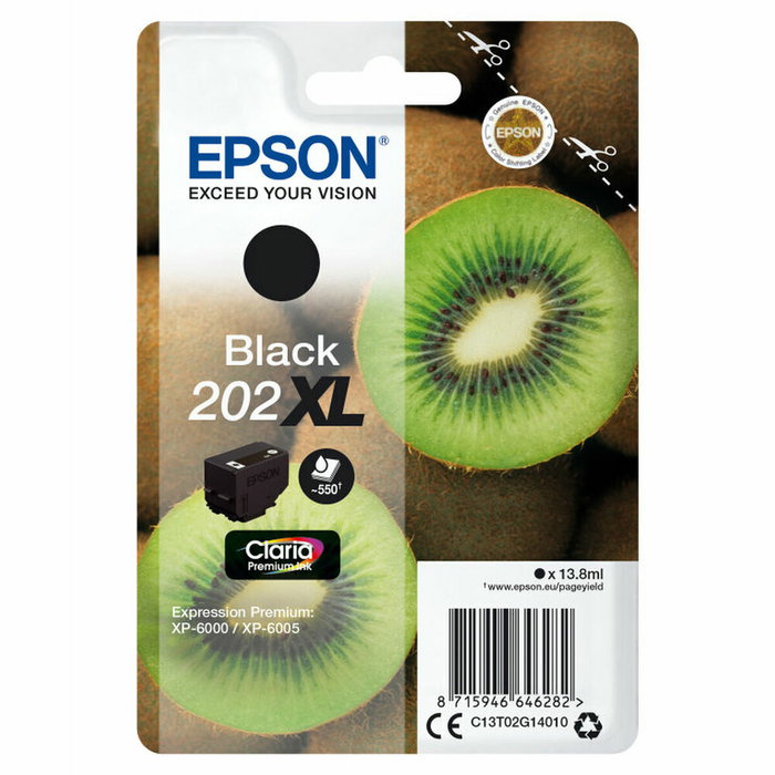 Epson 202XL Negro Claria Premium Ink C13T02G14010 Epson 202XL Negro Claria Premium Ink C13T02G14010