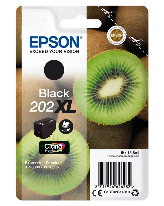 Epson 202XL Negro Claria Premium Ink C13T02G14010 Epson 202XL Negro Claria Premium Ink C13T02G14010