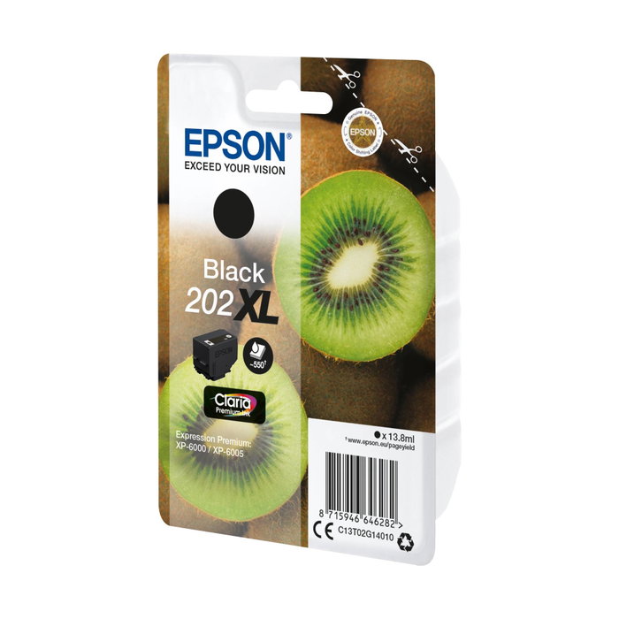 Epson 202XL Negro Claria Premium Ink C13T02G14010 Epson 202XL Negro Claria Premium Ink C13T02G14010