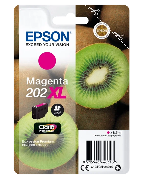 Epson 202XL Magenta Claria Premium Ink Cartridge
