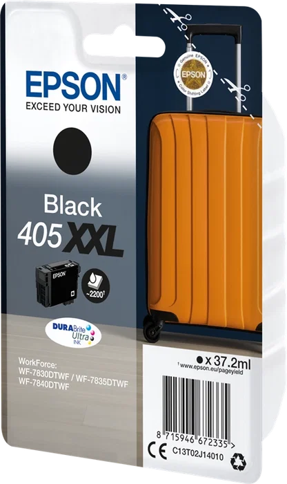 Epson 405XXL DURABrite Ultra Ink Negro Epson 405XXL DURABrite Ultra Ink Negro