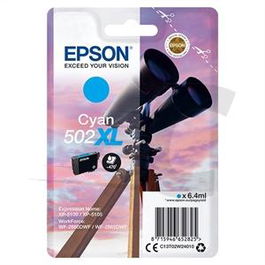Epson Tinta Cian Xp-5100, 5105 - Wf2860Dwf,2865Dwf - Nº 502XL
