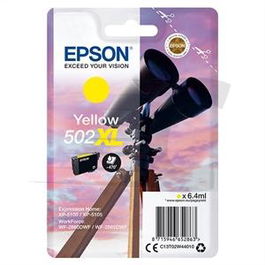 Epson Tinta Amarillo Xp-5100, 5105 - Wf2860Dwf,2865Dwf - Nº 502XL