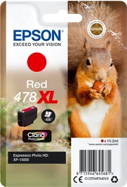 Epson 478XL Cartucho de Tinta Rojo Claria Photo HD Ink C13T04F54010