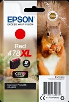 EPSON Singlepack ROJO 478XL Claria Photo HD Ink ardilla