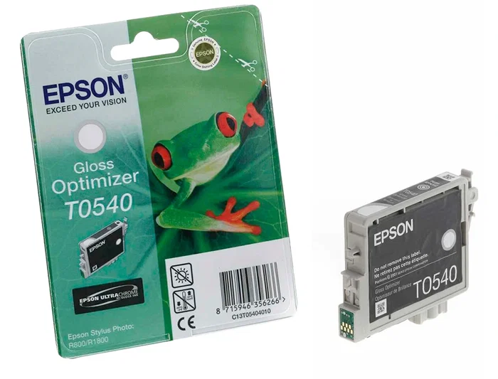 EPSON Tinta Ink-jet para Stylus Photo R-800 / R-1800 Optimizador de Brillo, 400 Páginas