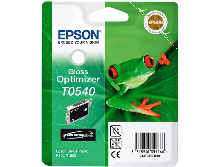 EPSON Tinta Ink-jet para Stylus Photo R-800 / R-1800 Optimizador de Brillo, 400 Páginas