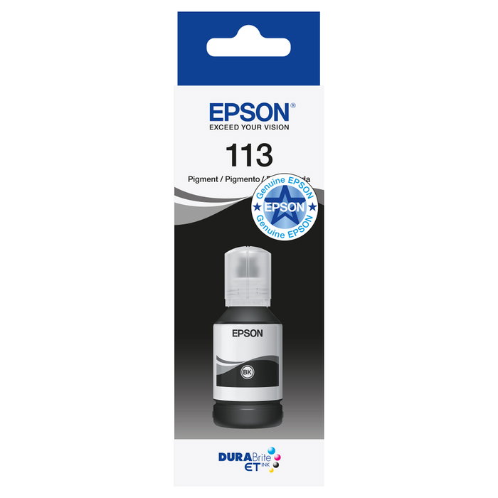 Epson Tinta Negro EcoTank 113 C13T06B140 127 ml