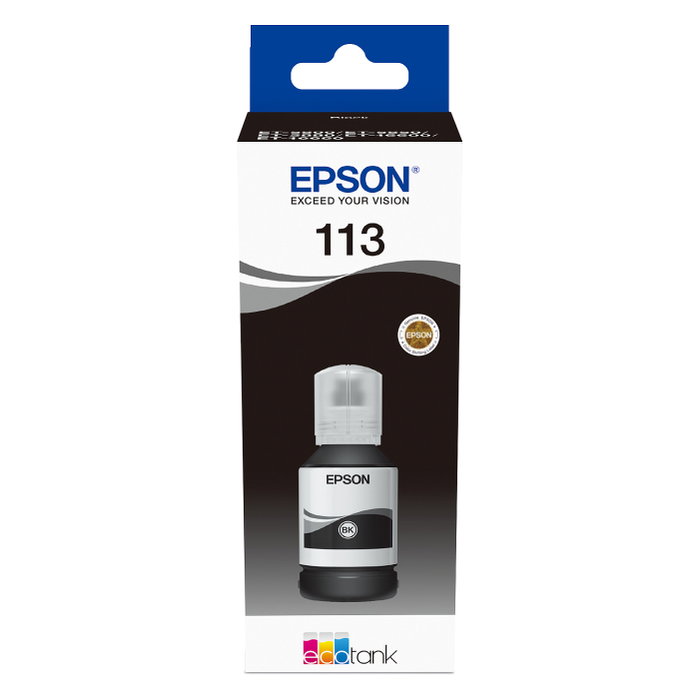 Epson Tinta Negro EcoTank 113 C13T06B140 127 ml