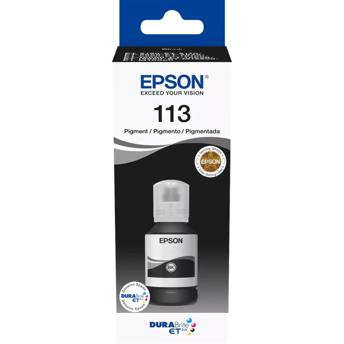 Epson Tinta Negro EcoTank 113 C13T06B140 127 ml