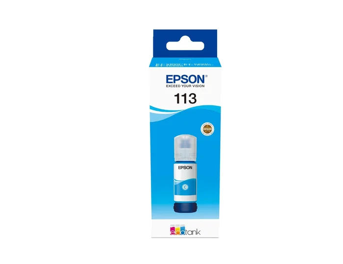 Epson Tinta Cian Botella EcoTank Nº 113 para Et-5850, Et-5800, Et-16650, Et-16600, Et-5880, Et-5170 Epson Tinta Cian Botella EcoTank Nº 113 para Et-5850, Et-5800, Et-16650, Et-16600, Et-5880, Et-5170