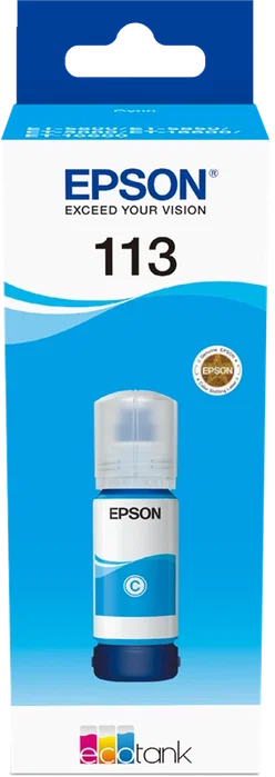 Epson Botella de Tinta Original 113 Cian C13T06B240