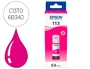 Epson Botella de Tinta EcoTank 113 Magenta C13T06B340 original