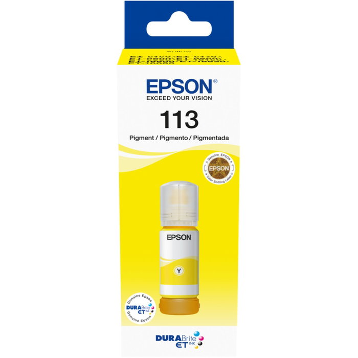 Epson Tinta Botella Amarillo EcoTank Serie 113 T06B440 70 ml Epson Tinta Botella Amarillo EcoTank Serie 113 T06B440 70 ml