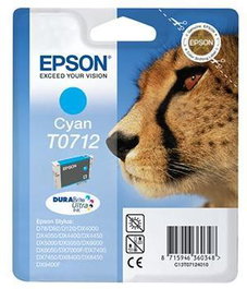 Epson Tinta Cian Stylus D-78-92-120-Dx-4000-5000-6000-7000F 5.5 ML