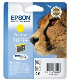 Epson Tinta Amarilla para Stylus D-78-92-120-Dx-4000-5000-6000-7000F