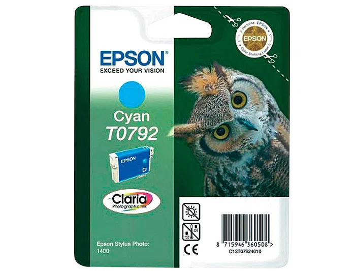 Epson Cartucho de Tinta Stylus Photo T079240 Cian