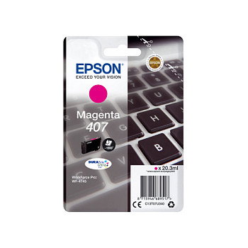Epson Cartucho de Tinta 407 Magenta C13T07U340 Epson Cartucho de Tinta 407 Magenta C13T07U340