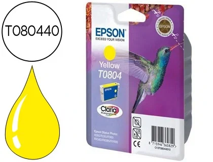 Epson T0804 Cartucho de tinta Amarillo