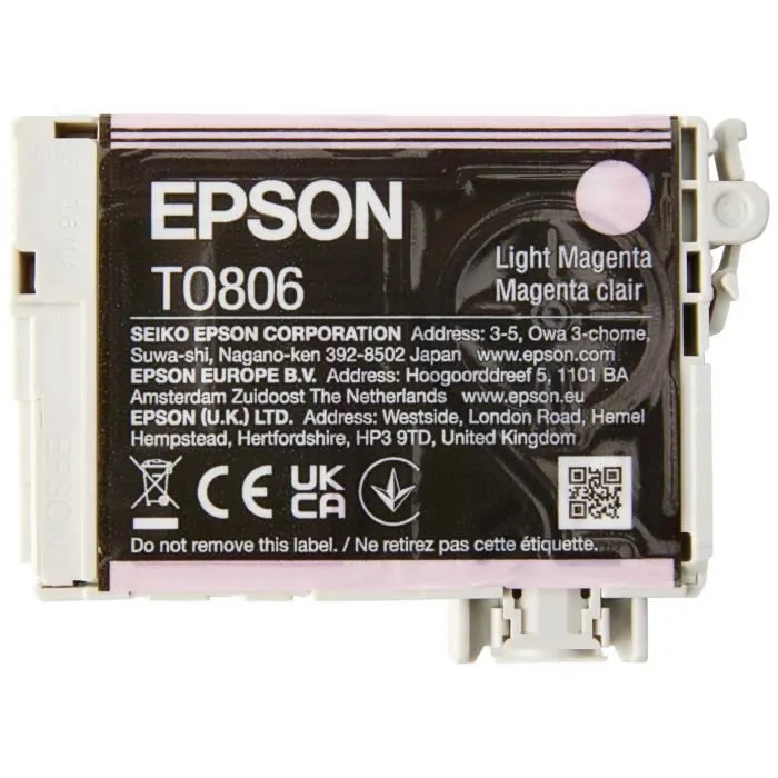 Epson T0807 Multipack de 6 Colores Claria Photographic Ink
