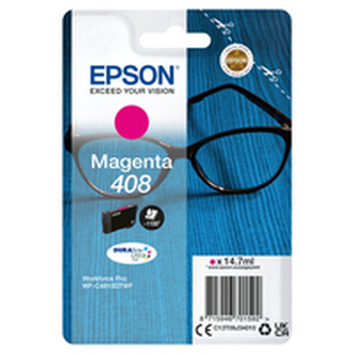 Epson 408 Magenta DURABrite Ultra Ink C13T09J34010 Epson 408 Magenta DURABrite Ultra Ink C13T09J34010