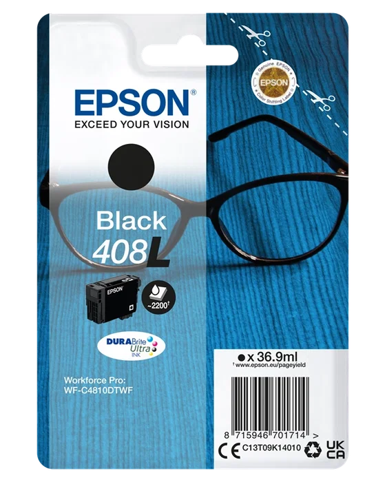 Epson Cartucho de Tinta Negro 408L DURABrite Ultra Epson Cartucho de Tinta Negro 408L DURABrite Ultra