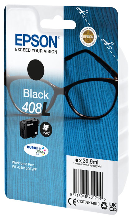 Epson Cartucho de Tinta Negro 408L DURABrite Ultra Epson Cartucho de Tinta Negro 408L DURABrite Ultra