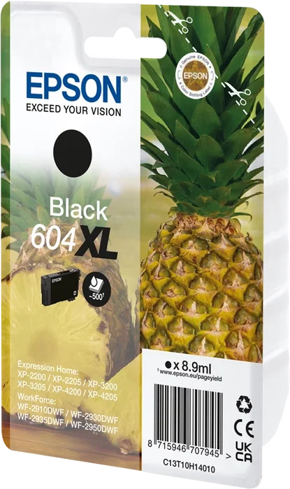 Epson Cartucho de Tinta 604XL Negro (C13T10H14010) XL